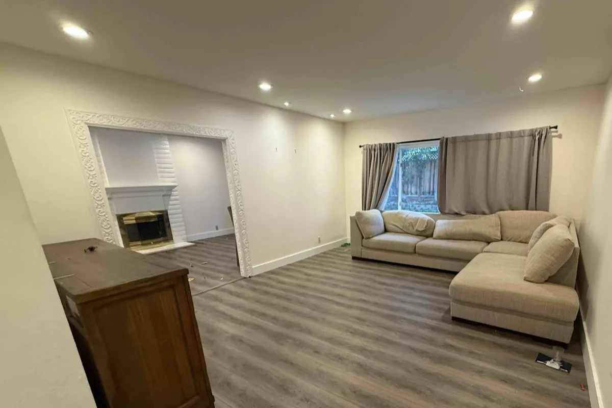 Furnished living room